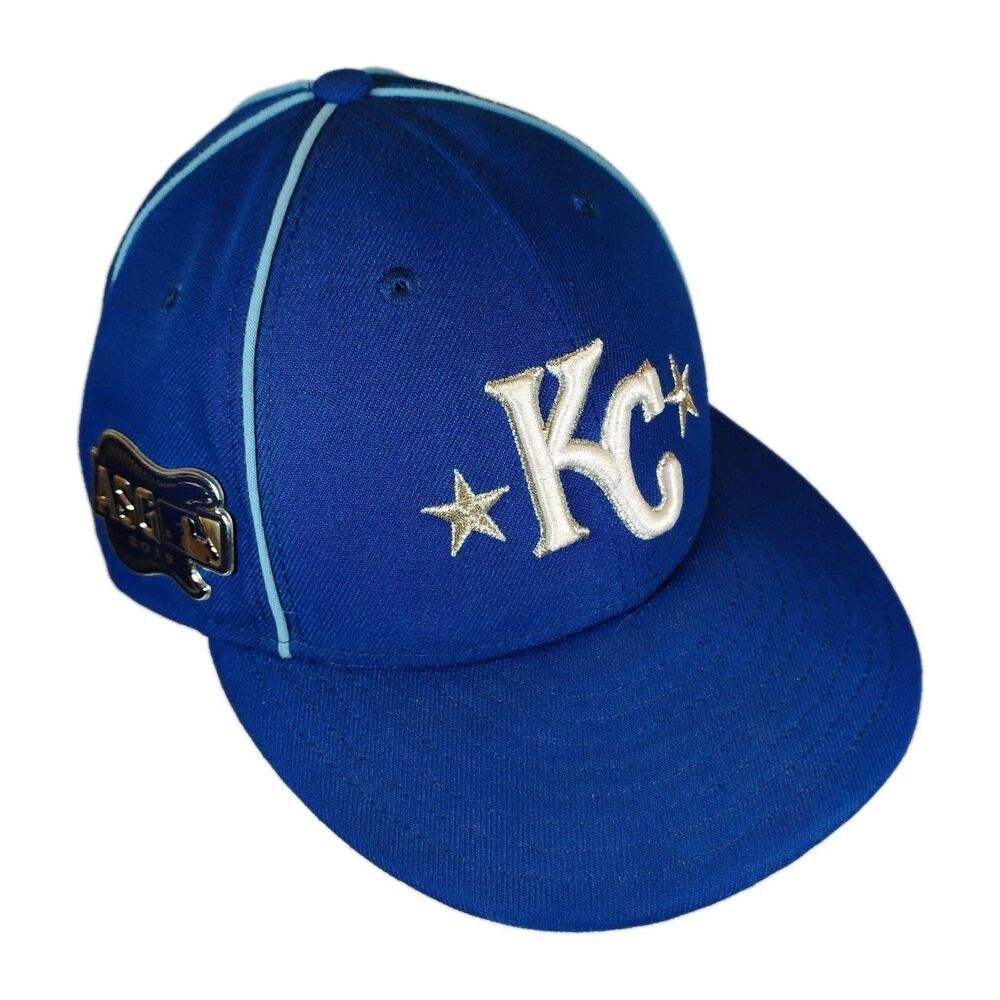 MLB Kansas City Royals New Era On-Field Players ASG 2019 Badge Fitted Hat 7 1/8